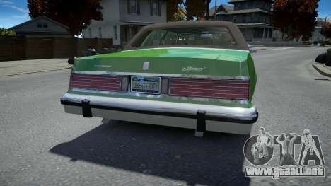 Mercury Grand Marquis LS 1986 para GTA 4