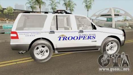 Ford Expedition 2008 (Alaska State Trooper) para GTA San Andreas