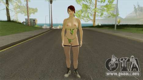 Quiet from Metal Gear Reskinned para GTA San Andreas