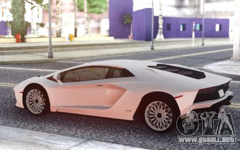 Lamborghini Aventador S para GTA San Andreas