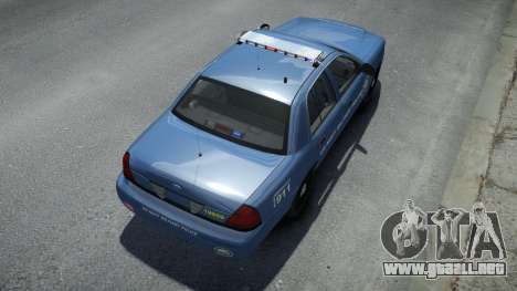 Ford Crown Victoria US NAVY Military Police para GTA 4