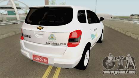 Chevrolet Spin Taxi De Fortaleza para GTA San Andreas