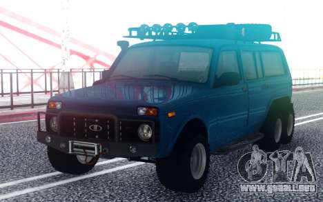 VAZ Niva 6x6 Offroad para GTA San Andreas