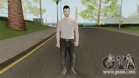 Adam Levine Beta Skin para GTA San Andreas