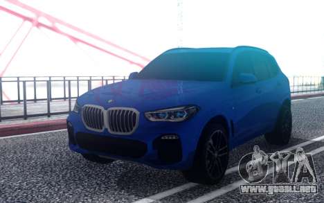 BMW X5 M-Sport G05 30d 2019 para GTA San Andreas