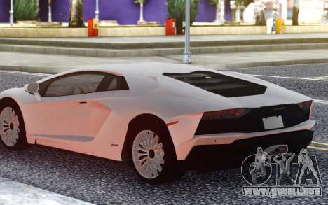 Lamborghini Aventador S para GTA San Andreas