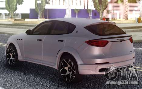 Maserati Levante Novitec para GTA San Andreas