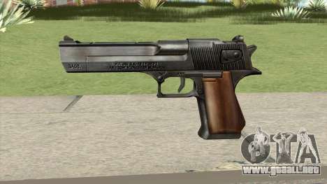 Desert Eagle Black GTA IV para GTA San Andreas