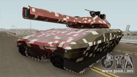 Khanjali With Digital Camouflage Livery V2 para GTA San Andreas