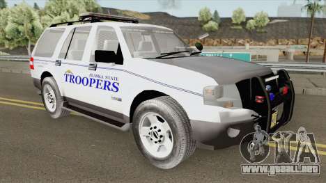 Ford Expedition 2008 (Alaska State Trooper) para GTA San Andreas