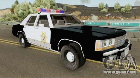 Sheriff Car RE:2 Remake para GTA San Andreas