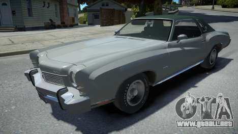 Chevrolet Monte Carlo 1973 para GTA 4