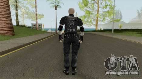 Leon RE 2 Remake (Classic Outfit) Meshmod para GTA San Andreas