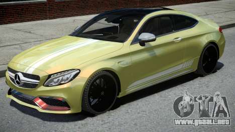 Mercedes-Benz AMG C63 S Coupe 2016 para GTA 4