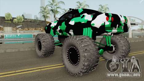 Nissan Skyline R32 Monster Truck Camo para GTA San Andreas