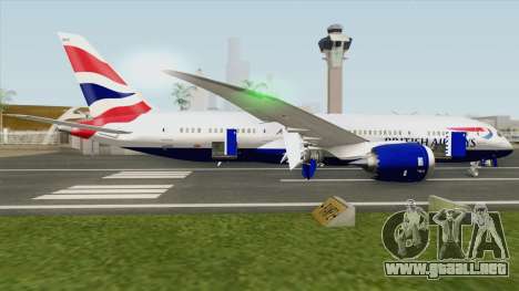 Boeing 787-8 Dreamliner (British Airlines) para GTA San Andreas