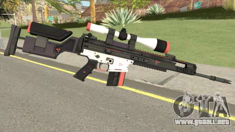 CS-GO SCAR-20 (Cyrex Skin) para GTA San Andreas