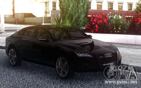 Audi Rs7 para GTA San Andreas