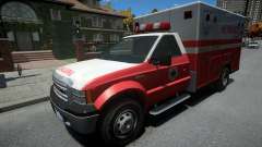 Vapid Sadler Ambulance Non-ELS para GTA 4
