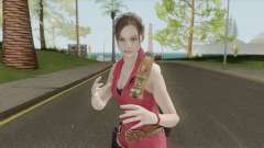 Claire Redfield Classic Suit RE2 Remake para GTA San Andreas