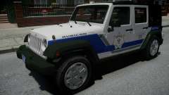 Jeep Wrangler Rubicon 2013 Police para GTA 4