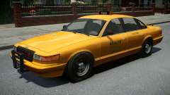 Vapid Stanier Classic Taxi para GTA 4