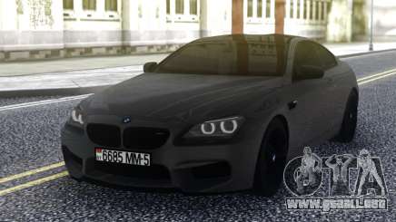 BMW M6 Grey para GTA San Andreas