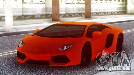 Lamborghini Aventador Lp700-4 Orange para GTA San Andreas