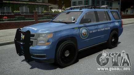 Chevrolet Tahoe US NAVY Military Police para GTA 4