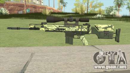CS-GO SCAR-20 (Jungler Skin) para GTA San Andreas
