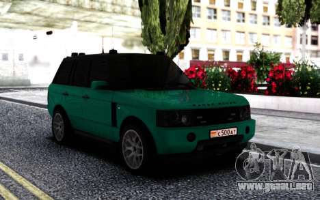 Land Rover Range Rover para GTA San Andreas