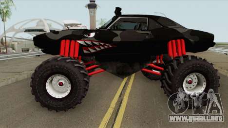 Pontiac Firebird Monster Truck Shark 1968 para GTA San Andreas