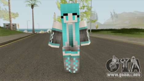 Hatsune Miku (Minecraft) para GTA San Andreas