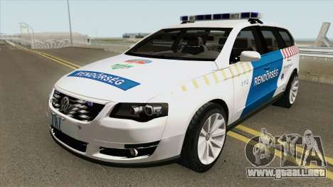 Volkswagen Passat Variant Magyar Rendorseg para GTA San Andreas