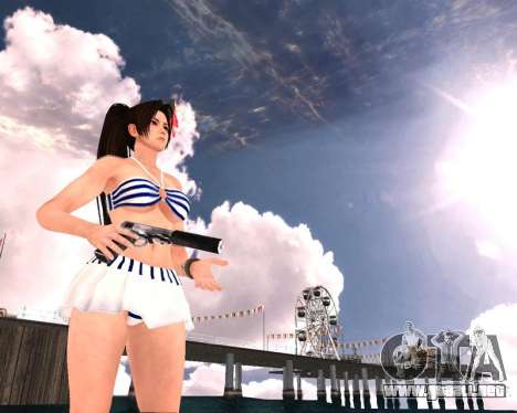 Mai Shiranui De Verano para GTA San Andreas