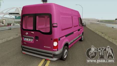 Opel Movano (Long Kombi V1) para GTA San Andreas