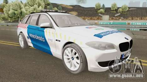 BMW 530d Magyar Rendorseg para GTA San Andreas