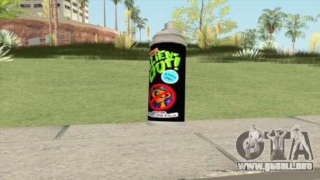 AlienOut Spraycan (From Spongebob) para GTA San Andreas