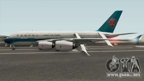 Airbus A380-841 (China Southern Airlines) para GTA San Andreas