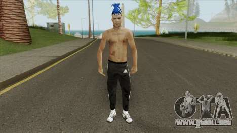 XXXTentacion Skin V3 para GTA San Andreas