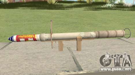 Firework Launcher GTA V para GTA San Andreas