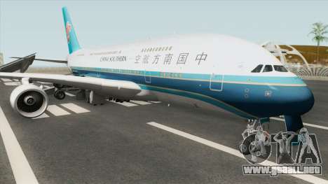 Airbus A380-841 (China Southern Airlines) para GTA San Andreas