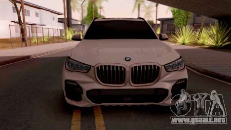 BMW X5M 30d Design para GTA San Andreas