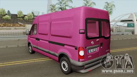 Opel Movano (Long Kombi V1) para GTA San Andreas