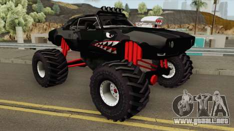 Pontiac Firebird Monster Truck Shark 1968 para GTA San Andreas