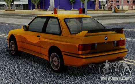 BMW M3 E30 Sport Evolution 1986 para GTA San Andreas