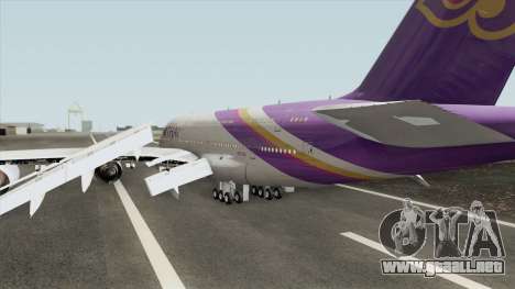 Airbus A380-800 (Thai Airways Livery) para GTA San Andreas