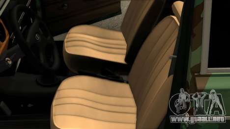 VAZ 2106 Camuflaje para GTA San Andreas