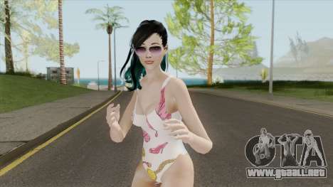 Samantha Cute Swimsuit para GTA San Andreas