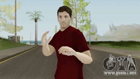 Lionel Andres Messi In Casual Clothes para GTA San Andreas